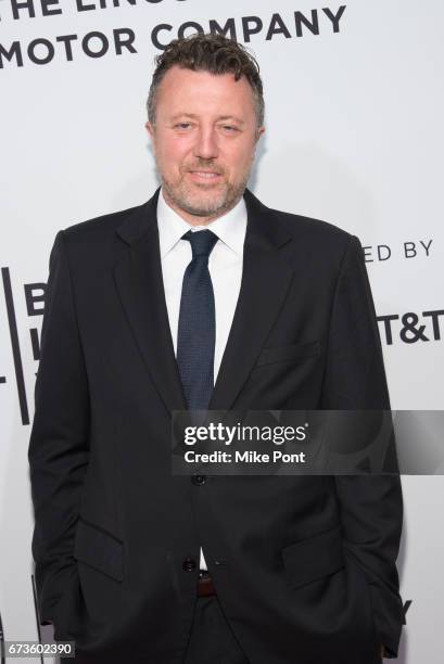 Director Nick Quested attends the "Hell on Earth: The Fall of Syria and the Rise of ISIS" Premiere during the 2017 Tribeca Film Festival on April 26,...