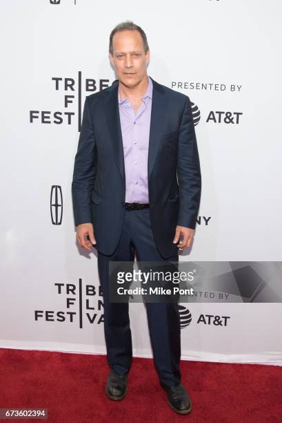 Director Sebastian Junger attends the "Hell on Earth: The Fall of Syria and the Rise of ISIS" Premiere during the 2017 Tribeca Film Festival on April...