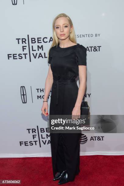 Actress Portia Doubleday attends the 2017 Tribeca Film Festival's "Buster's Mal Heart" Premiere at SVA Theatre on April 26, 2017 in New York City.