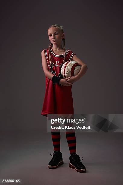 portrait of young cool ball player - physical toughness stock pictures, royalty-free photos & images