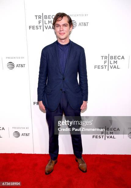 Ellar Coltrane attends the 2017 Tribeca Film Festival - "The Circle" at BMCC Tribeca PAC on April 26, 2017 in New York City.