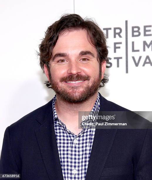 James Ponsoldt attends the 2017 Tribeca Film Festival - "The Circle" at BMCC Tribeca PAC on April 26, 2017 in New York City.