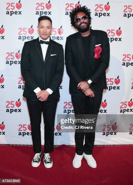 Dao-Yi Chow, and Maxwell Osbourne attend the Apex for Youth's 2017 Inspiration Awards gala at Cipriani Wall Street on April 26, 2017 in New York City.