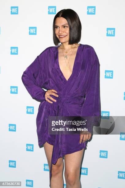 Singer-songwriter Jessie J attends We Day California 2017 Cocktail Reception at NeueHouse Hollywood on April 26, 2017 in Los Angeles, California.