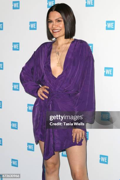 Singer-songwriter Jessie J attends We Day California 2017 Cocktail Reception at NeueHouse Hollywood on April 26, 2017 in Los Angeles, California.