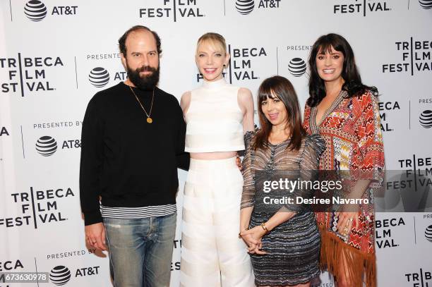 Brett Gelman, Riki Lindhome, Natasha Leggero and Paget Brewster attend 2017 Tribeca Film Festival 'Another Period' at SVA Theatre on April 26, 2017...