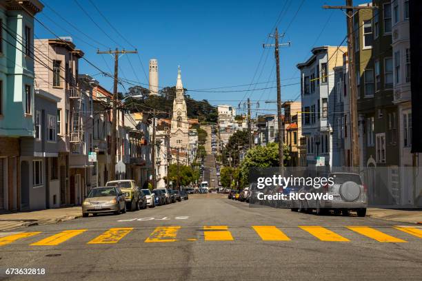 usa, california, san francisco, street´s of san francisco - s the streets of san francisco stock-fotos und bilder