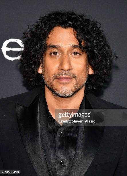 Actor Naveen Andrews attends "Sense8" New York Premiere at AMC Lincoln Square Theater on April 26, 2017 in New York City.