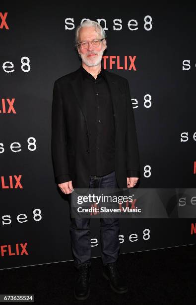 Actor Terrence Mann attends "Sense8" New York Premiere at AMC Lincoln Square Theater on April 26, 2017 in New York City.