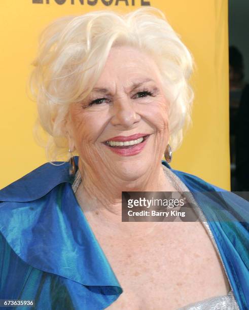 Actress Renee Taylor attends premiere of Pantelion Films' 'How To Be A Latin Lover' at ArcLight Cinemas Cinerama Dome on April 26, 2017 in Hollywood,...