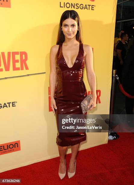 Maria Elena Davila attends the premiere of "How to Be a Latin Lover" at ArcLight Cinemas Cinerama Dome on April 26, 2017 in Hollywood, California.