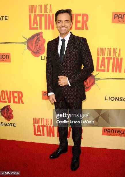 Actor Eugenio Derbez attends the premiere of "How to Be a Latin Lover" at ArcLight Cinemas Cinerama Dome on April 26, 2017 in Hollywood, California.