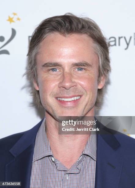 Sam Trammell attends the 2nd Annual Extraordinary Families Awards Gala at The Beverly Hilton Hotel on April 26, 2017 in Beverly Hills, California.