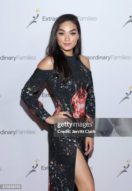 Actress Brittany O'Grady attends 2nd Annual Extraordinary Families Awards Gala at The Beverly Hilton Hotel on April 26, 2017 in Beverly Hills,...