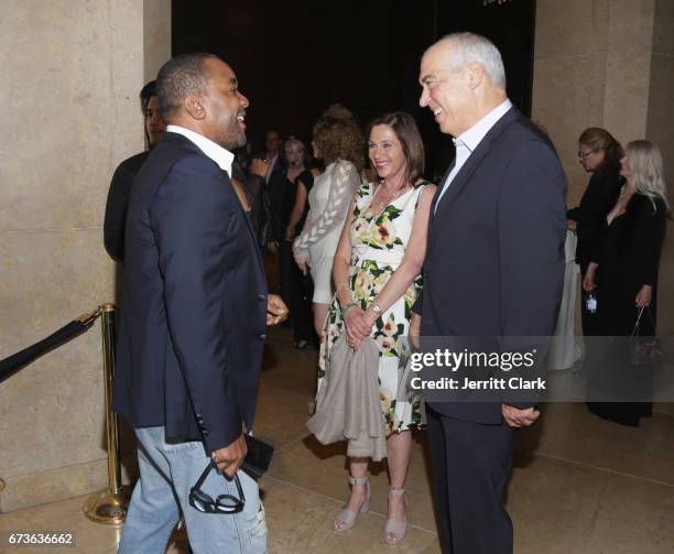 Lee Daniels, Jeanne Newman and Gary Newman, Co-Chairman & CEO, Fox Television Group attend the 2nd Annual Extraordinary Families Awards Gala at The...