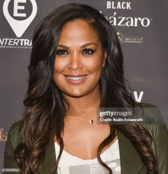 Former boxer Laila Ali attends "GUN" showing at the 17th Annual Beverly Hills Film Festival Opening Night at TCL Chinese 6 Theatres on April 26, 2017...