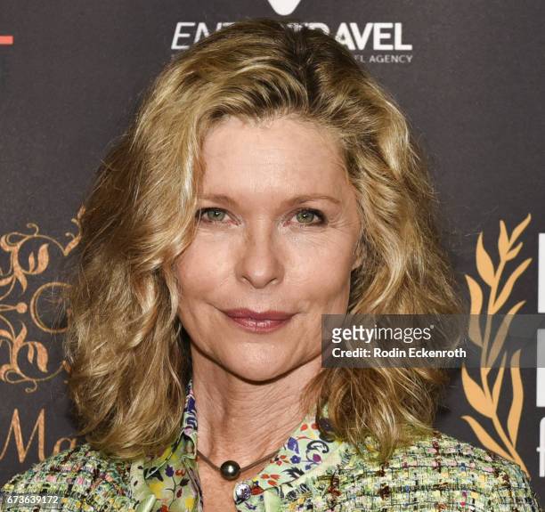 Actress Kate Vernon attends "GUN" showing at the 17th Annual Beverly Hills Film Festival Opening Night at TCL Chinese 6 Theatres on April 26, 2017 in...