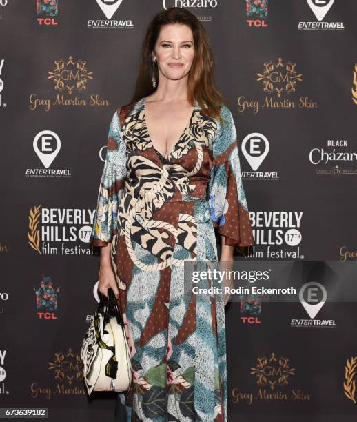 Director/screenwriter/producer Leslie Zemeckis attends "Mabel, Mabel, Tiger Trainer" showing at the 17th Annual Beverly Hills Film Festival Opening...