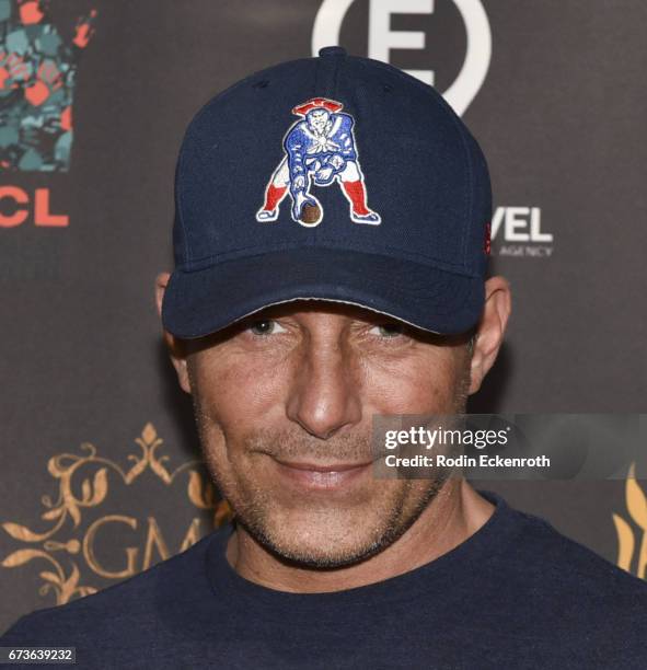 Actor Johnny Messner attends "The Girl Who Invented Kissing" showing at the 17th annual Beverly Hills Film Festival Opening Night at TCL Chinese 6...