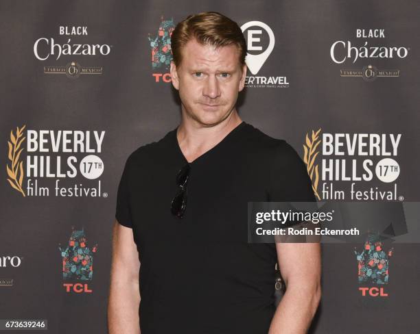 Actor Dash Mihok attends "The Girl Who Invented Kissing" showing at the 17th annual Beverly Hills Film Festival Opening Night at TCL Chinese 6...