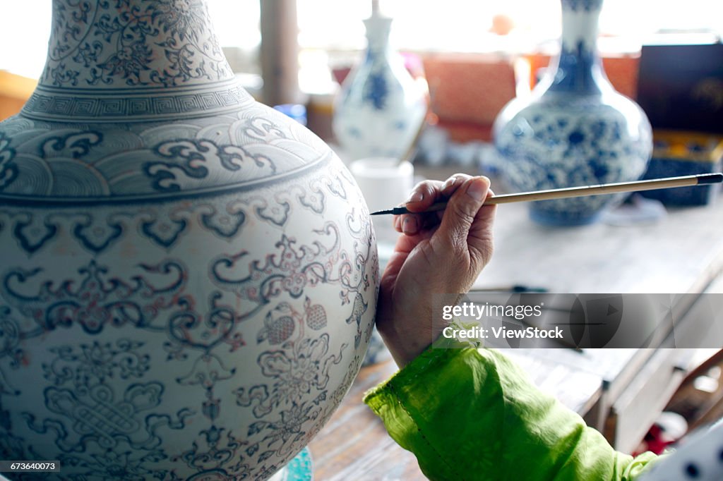 Jingdezhen Jiangxi porcelain,China