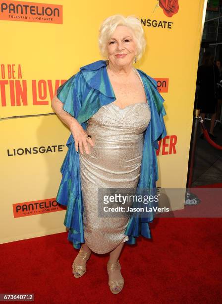 Actress Renee Taylor attends the premiere of "How to Be a Latin Lover" at ArcLight Cinemas Cinerama Dome on April 26, 2017 in Hollywood, California.