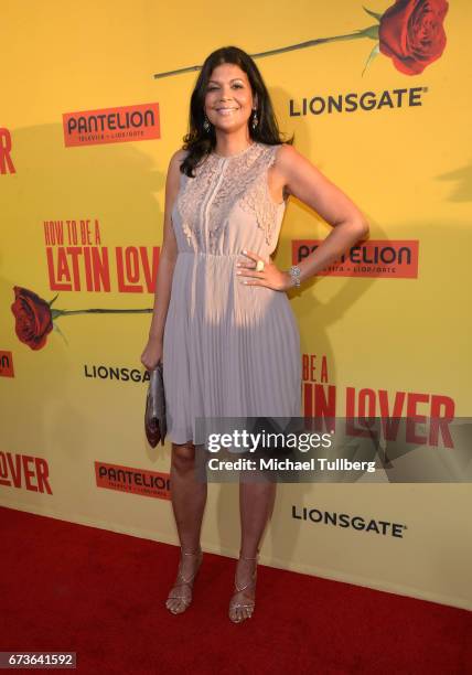 Actress Aida Rodriguez attends the premiere of Pantelion Films' "How To Be A Latin Lover" at ArcLight Cinemas Cinerama Dome on April 26, 2017 in...