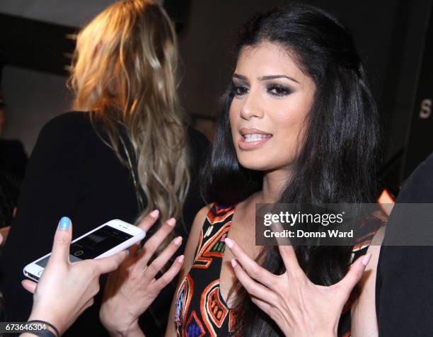 Tina Desai attends the "Sense8" New York Premiere at AMC Lincoln Square Theater on April 26, 2017 in New York City.