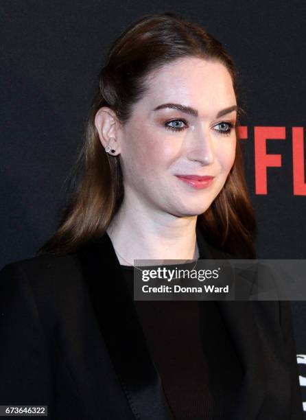 Jaime Clayton attends the "Sense8" New York Premiere at AMC Lincoln Square Theater on April 26, 2017 in New York City.