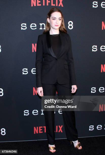 Jaime Clayton attends the "Sense8" New York Premiere at AMC Lincoln Square Theater on April 26, 2017 in New York City.