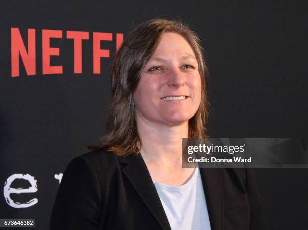 Cindy Holland attends the "Sense8" New York Premiere at AMC Lincoln Square Theater on April 26, 2017 in New York City.