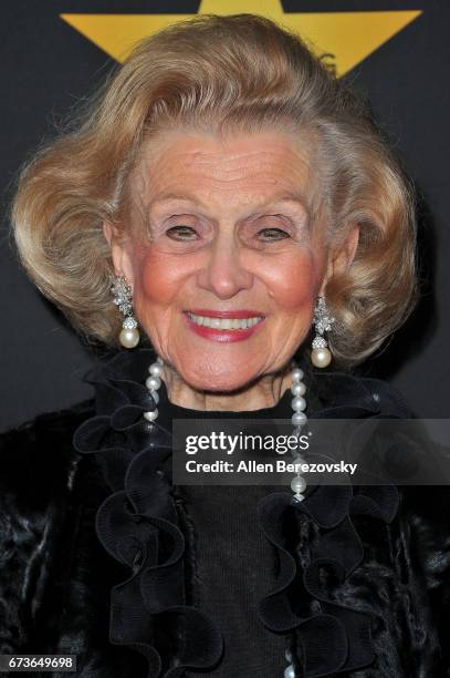 Philanthropist Barbara Davis attends a Celebration in honor of Wolfgang Puck receiving a star on The Hollywood Walk of Fame hosted by Gelila Assefa...