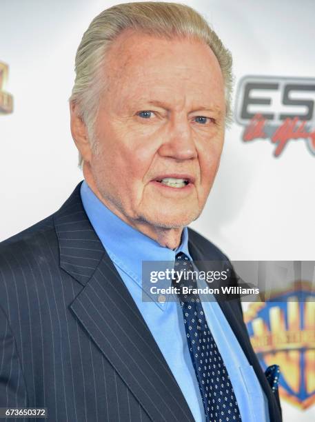 Jon Voight attends the premiere of 'American Wrestler: The Wizard' at Regal LA Live Stadium 14 on Apri