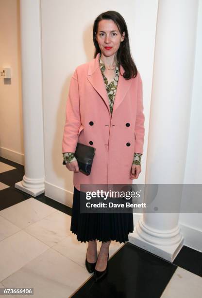 Vitoria Siddall attends the opening of Galerie Thaddaeus Ropac London on April 26, 2017 in London, England.