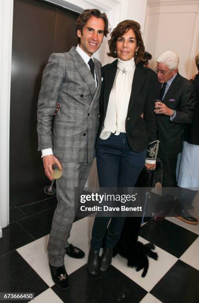 Pierre Pelegry attends the opening of Galerie Thaddaeus Ropac London on April 26, 2017 in London, England.