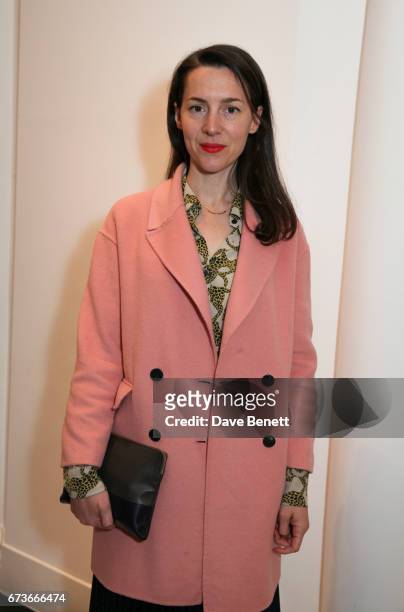 Vitoria Siddall attends the opening of Galerie Thaddaeus Ropac London on April 26, 2017 in London, England.