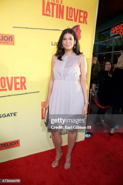 Comedian/actress Aida Rodriquez attends the Premiere Of Pantelion Films "How To Be A Latin Lover" at ArcLight Cinemas Cinerama Dome on April 26, 2017...