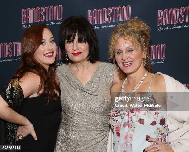 Beth Leavel and family attend the Broadway Opening Night After Party of 'Bandstand' at the Edison Ballroom on 4/26/2017 in New York City.