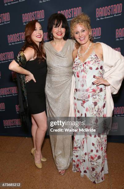 Beth Leavel and family attend the Broadway Opening Night After Party of 'Bandstand' at the Edison Ballroom on 4/26/2017 in New York City.