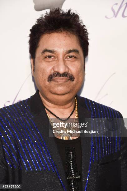 Kumar Sanu arrives Voices of Tomorrow - Shannon K Album Launch for "Perpetual" at The Peppermint Club on April 26, 2017 in Los Angeles, California.