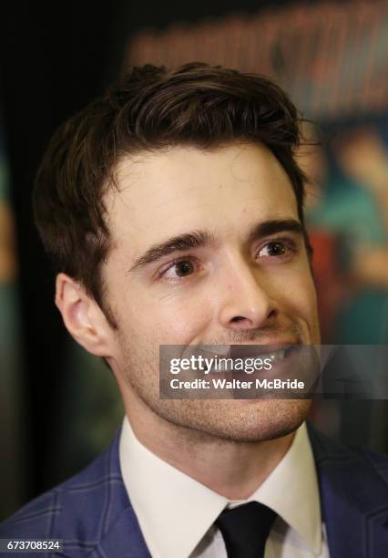 Corey Cott attends the Broadway Opening Night After Party of 'Bandstand' at the Edison Ballroom on 4/26/2017 in New York City.