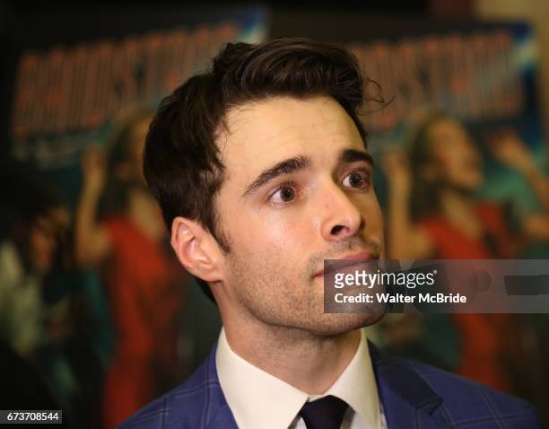 Corey Cott attends the Broadway Opening Night After Party of 'Bandstand' at the Edison Ballroom on 4/26/2017 in New York City.