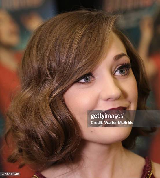 Laura Osnes attends the Broadway Opening Night After Party of 'Bandstand' at the Edison Ballroom on 4/26/2017 in New York City.