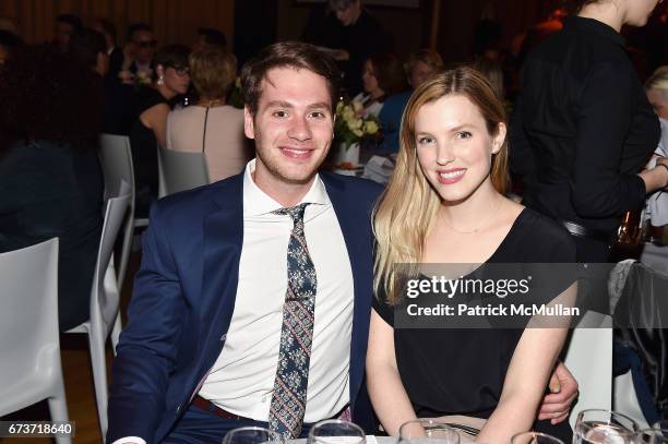 Alex Montgomery and Sarah Bassett attend Housing Works' Groundbreaker Awards Dinner 2017 at Metropolitan Pavilion on April 26, 2017 in New York City.