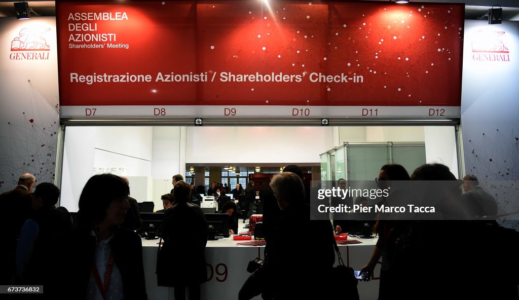 Generali Shareholders' Meeting 2017