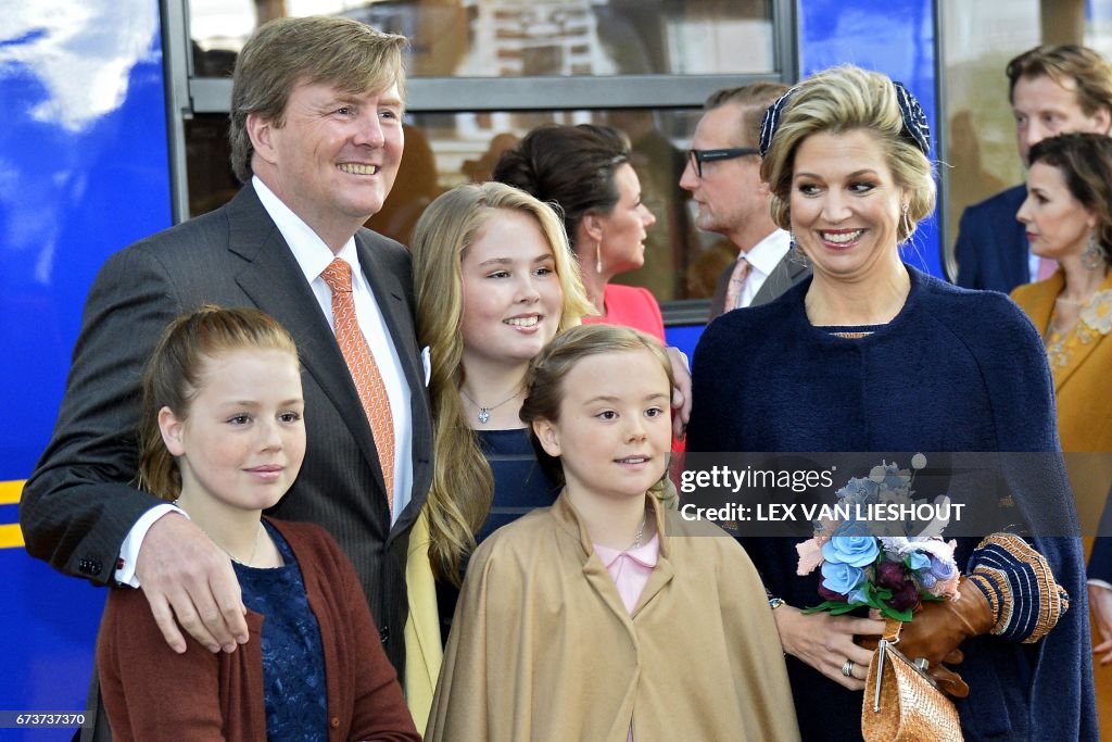 NETHERLANDS-ROYALS-KINGSDAY