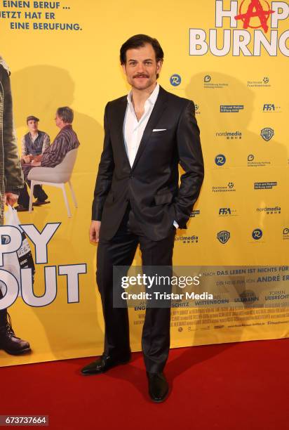 Torben Liebrecht attends the 'Happy Burnout' Premiere at Cinemaxx on April 26, 2017 in Hamburg, Germany.