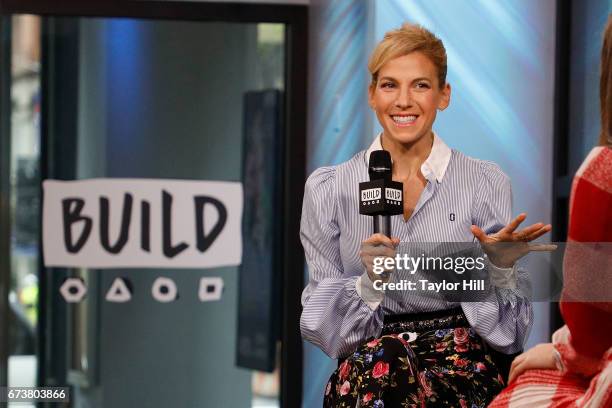 Jessica Seinfeld discusses her book at AOL Build Studio on April 26, 2017 in New York City.