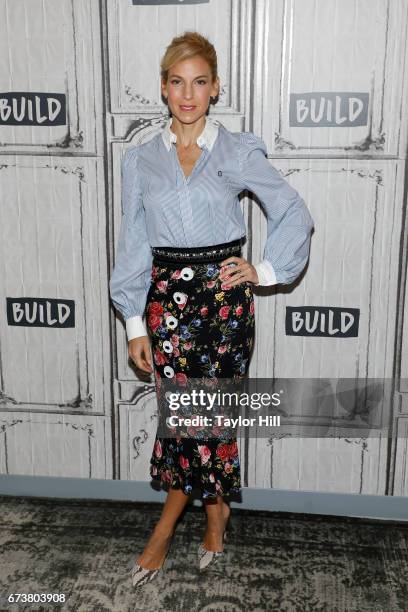 Jessica Seinfeld discusses her book at AOL Build Studio on April 26, 2017 in New York City.