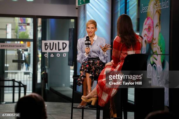 Jessica Seinfeld discusses her book at AOL Build Studio on April 26, 2017 in New York City.